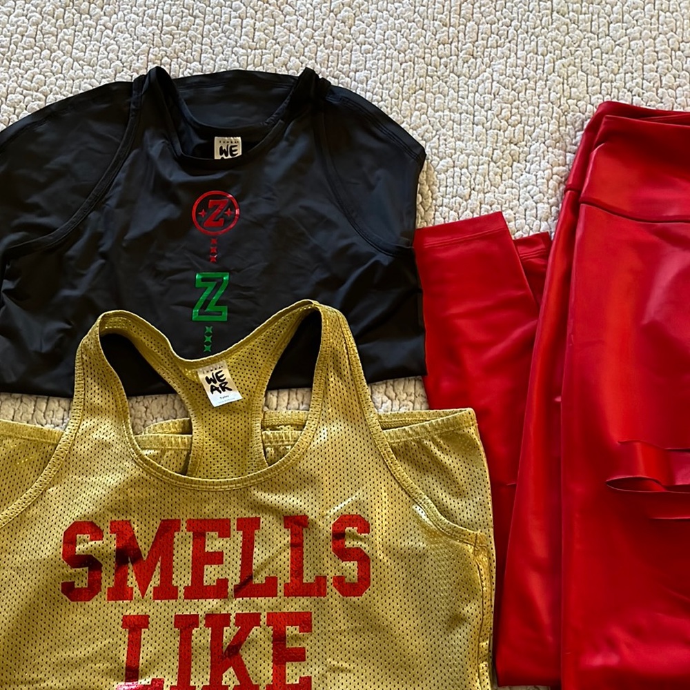 Zumba bundle Long Leggings and 2 tops